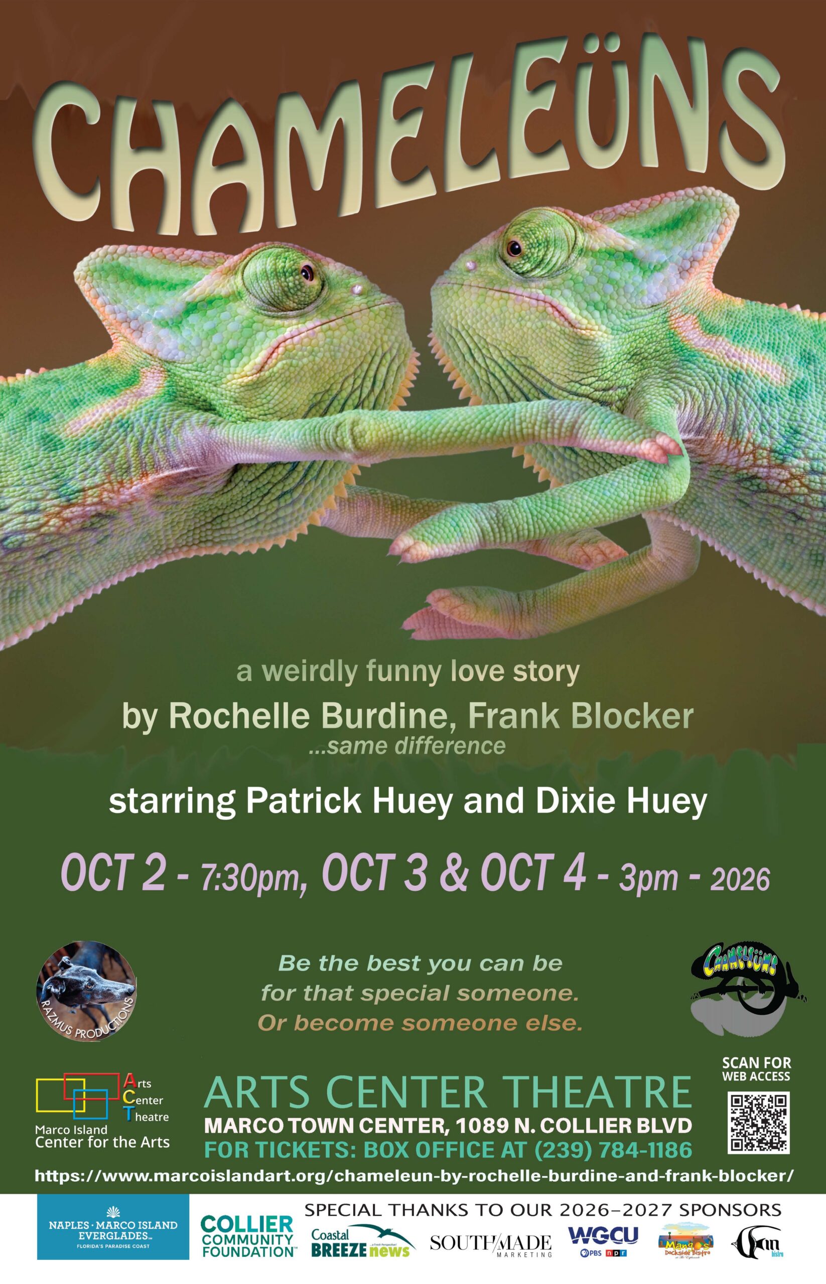 Chameleüns at Marco Island’s Arts Center Theatre